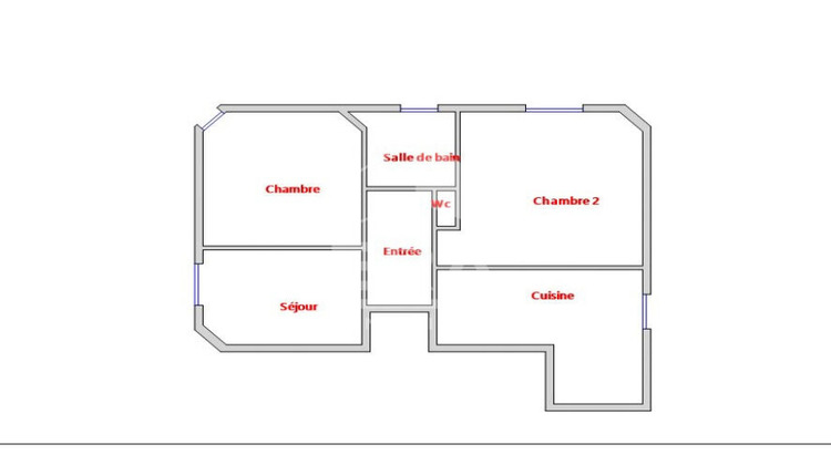 Ma-Cabane - Vente Appartement AUBERVILLIERS, 56 m²