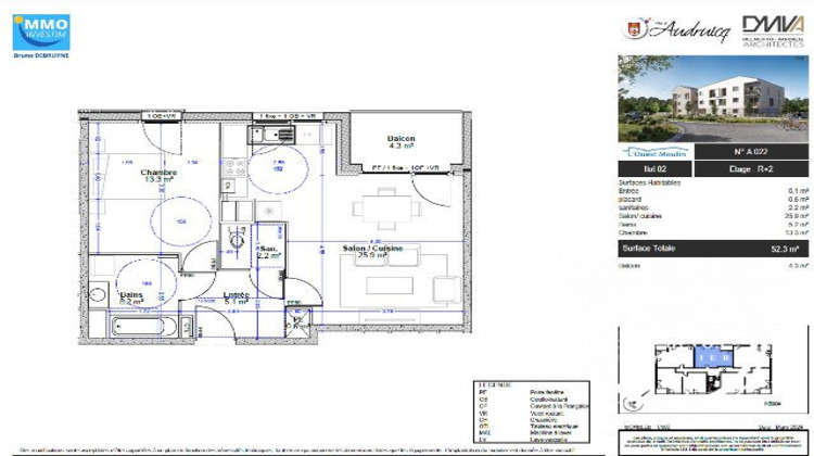 Ma-Cabane - Vente Appartement Audruicq, 52 m²