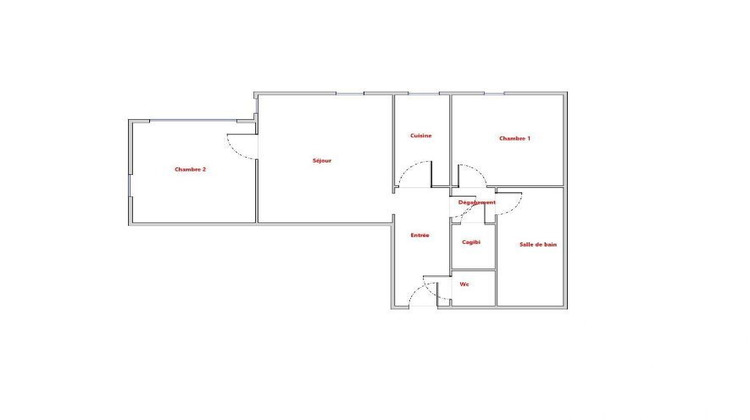Ma-Cabane - Vente Appartement Aulnay-sous-Bois, 61 m²