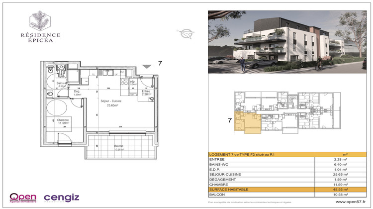 Ma-Cabane - Vente Appartement Aumetz, 48 m²