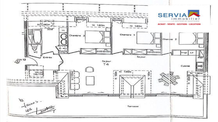 Ma-Cabane - Vente Appartement Auray, 84 m²