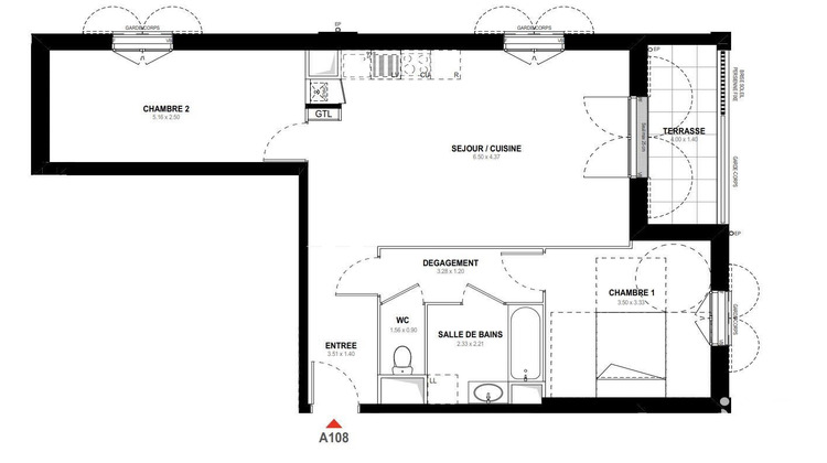 Ma-Cabane - Vente Appartement Auray, 66 m²