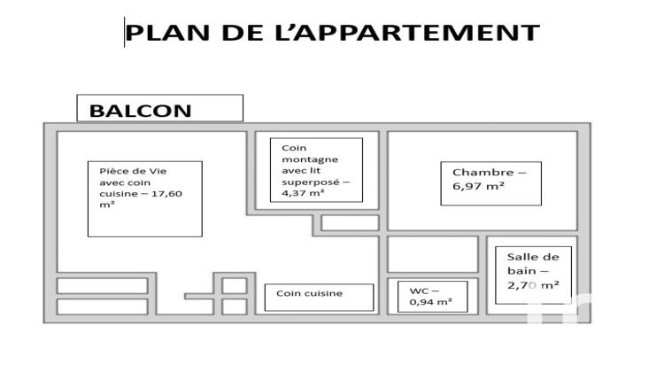 Ma-Cabane - Vente Appartement Aussois, 32 m²