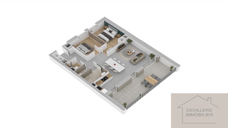 Ma-Cabane - Vente Appartement Avanne-Aveney, 79 m²