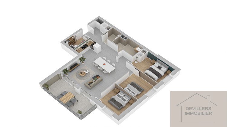 Ma-Cabane - Vente Appartement Avanne-Aveney, 94 m²
