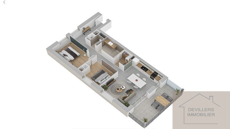 Ma-Cabane - Vente Appartement Avanne-Aveney, 71 m²