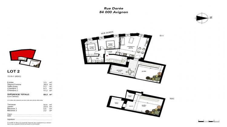 Ma-Cabane - Vente Appartement Avignon, 55 m²