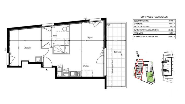 Ma-Cabane - Vente Appartement Avignon, 45 m²