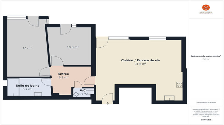 Ma-Cabane - Vente Appartement AVIGNON, 73 m²