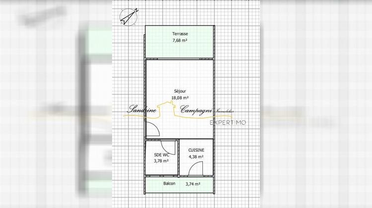 Ma-Cabane - Vente Appartement Avignon, 26 m²