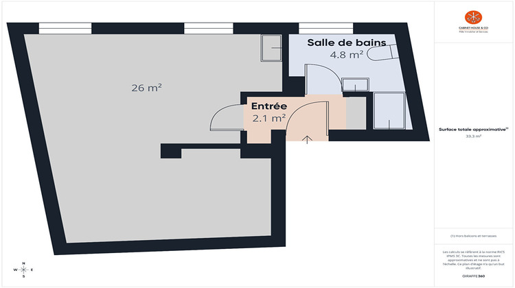 Ma-Cabane - Vente Appartement AVIGNON, 31 m²