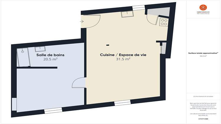 Ma-Cabane - Vente Appartement AVIGNON, 54 m²