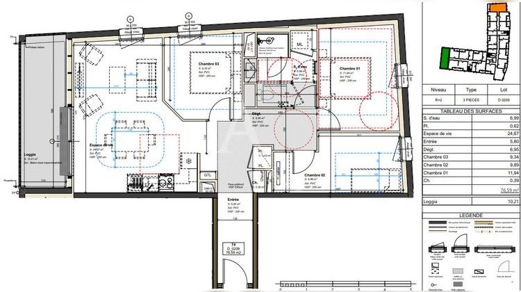 Ma-Cabane - Vente Appartement AVRILLE, 76 m²