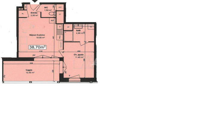 Ma-Cabane - Vente Appartement AVRILLE, 38 m²