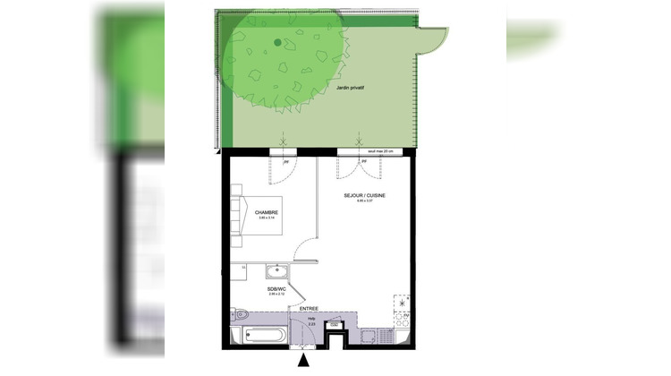 Ma-Cabane - Vente Appartement Avrillé, 43 m²