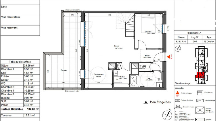 Ma-Cabane - Vente Appartement AVRILLE, 102 m²