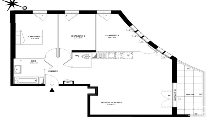 Ma-Cabane - Vente Appartement Avrillé, 78 m²