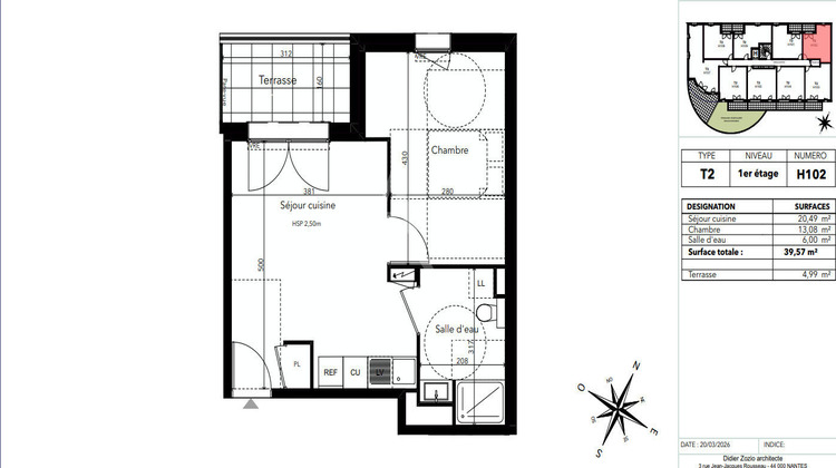 Ma-Cabane - Vente Appartement AVRILLE, 39 m²