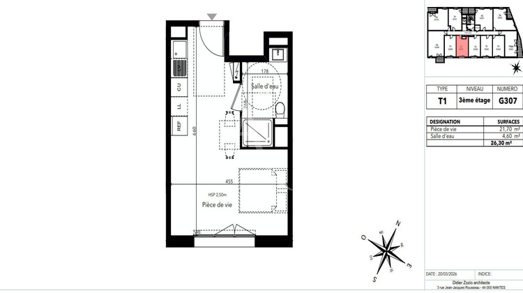 Ma-Cabane - Vente Appartement AVRILLE, 40 m²