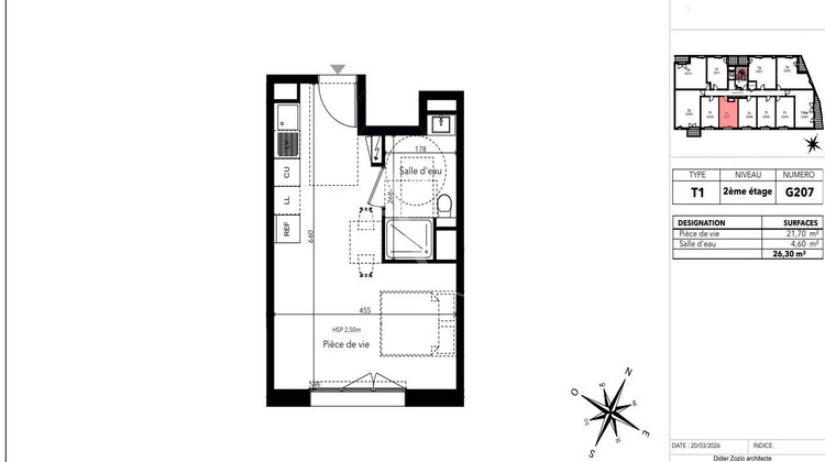 Ma-Cabane - Vente Appartement AVRILLE, 26 m²