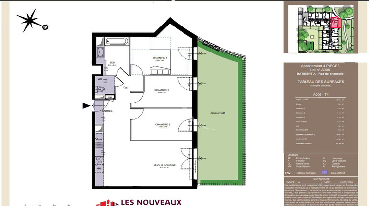 Ma-Cabane - Vente Appartement AVRILLE, 81 m²