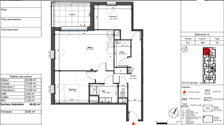 Ma-Cabane - Vente Appartement AVRILLE, 69 m²