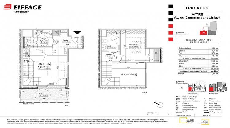 Ma-Cabane - Vente Appartement Aytré, 44 m²