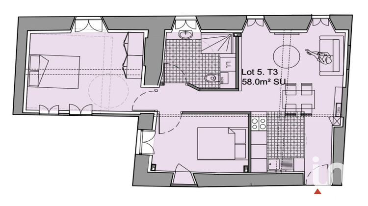 Ma-Cabane - Vente Appartement Bagnères-de-Bigorre, 58 m²