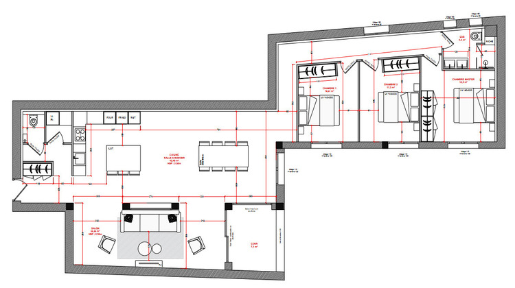 Ma-Cabane - Vente Appartement Bagnères-de-Bigorre, 124 m²