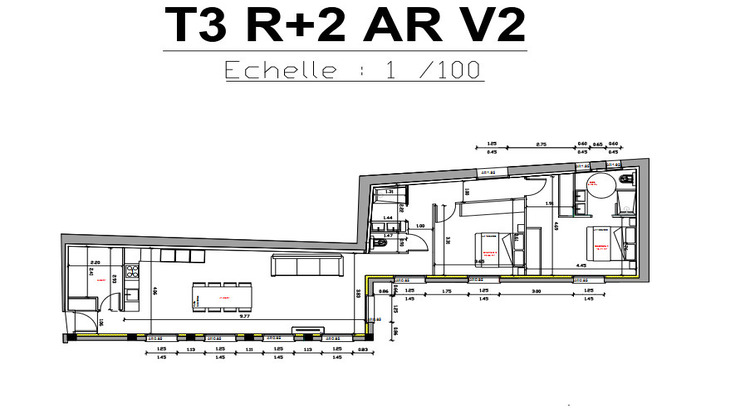 Ma-Cabane - Vente Appartement Bagnères-de-Bigorre, 106 m²