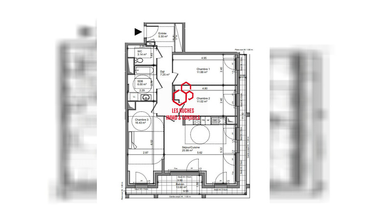 Ma-Cabane - Vente Appartement Bagneux, 87 m²