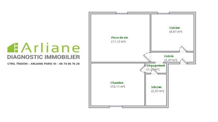 Ma-Cabane - Vente Appartement Bagnolet, 35 m²