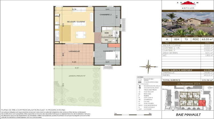 Ma-Cabane - Vente Appartement Baie-Mahault, 63 m²