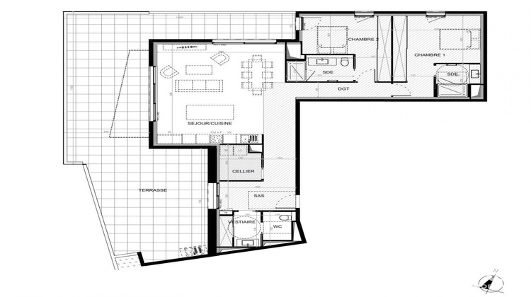 Ma-Cabane - Vente Appartement Baillargues, 111 m²