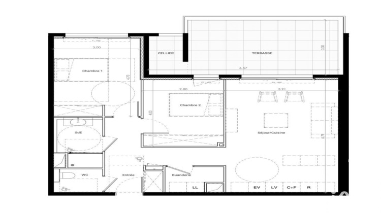Ma-Cabane - Vente Appartement Baillargues, 71 m²