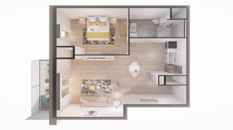 Ma-Cabane - Vente Appartement Bain-de-Bretagne, 44 m²