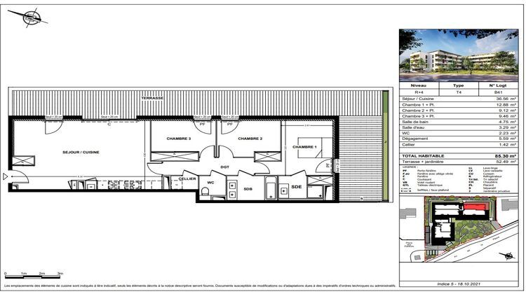 Ma-Cabane - Vente Appartement BALMA, 86 m²