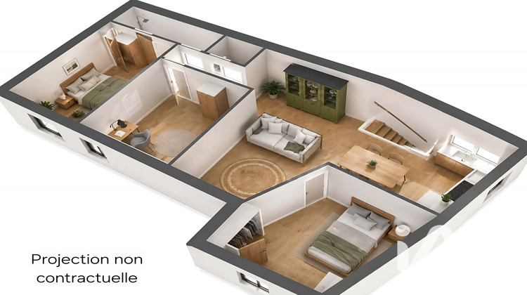 Ma-Cabane - Vente Appartement Basse-Goulaine, 84 m²