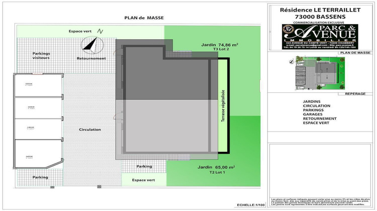 Ma-Cabane - Vente Appartement Bassens, 86 m²