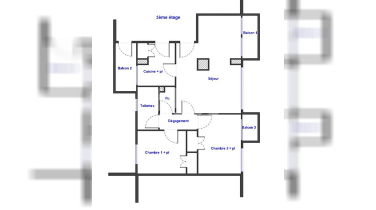 Ma-Cabane - Vente Appartement BASTIA, 77 m²