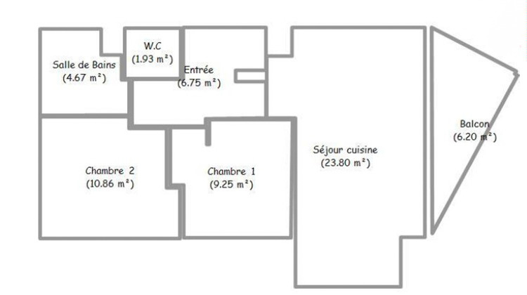 Ma-Cabane - Vente Appartement BAYONNE, 56 m²