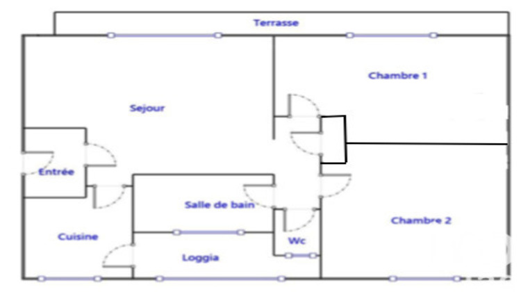 Ma-Cabane - Vente Appartement Bayonne, 60 m²