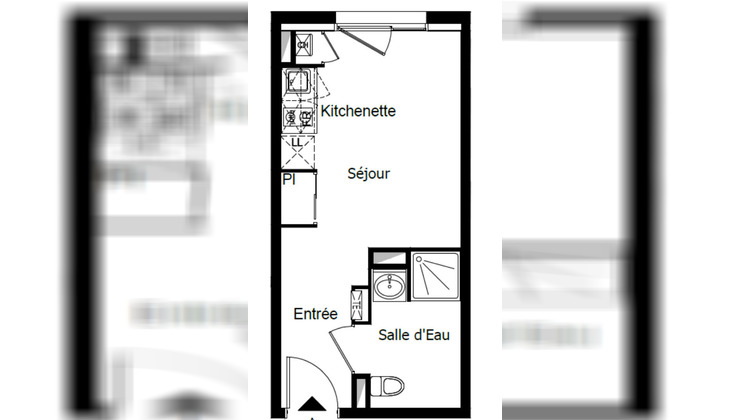 Ma-Cabane - Vente Appartement BAYONNE, 21 m²
