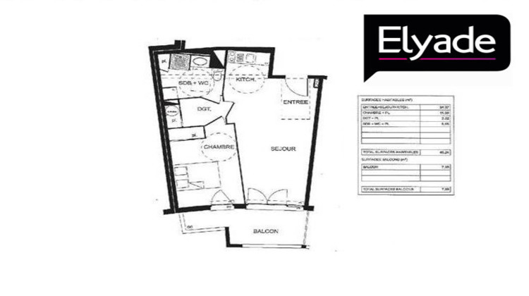 Ma-Cabane - Vente Appartement Bayonne, 45 m²