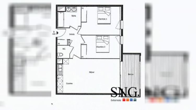 Ma-Cabane - Vente Appartement Bayonne, 62 m²