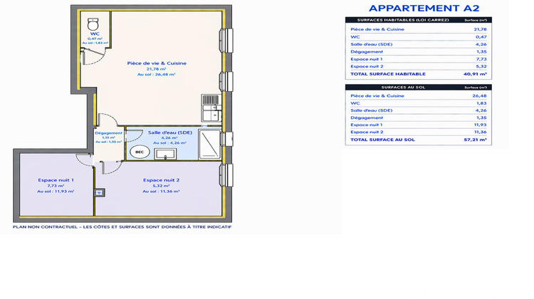 Ma-Cabane - Vente Appartement Baziège, 65 m²