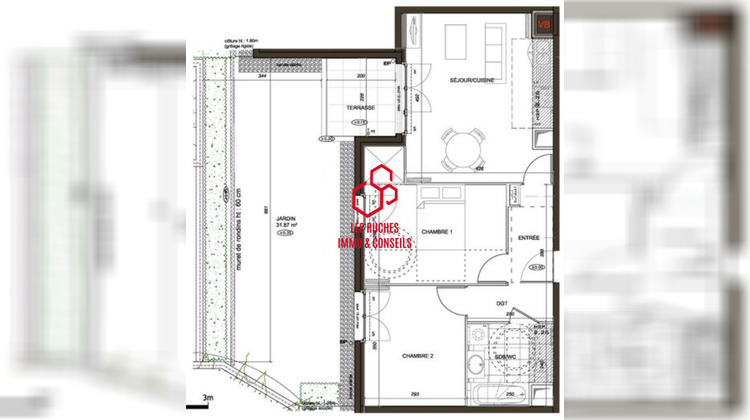 Ma-Cabane - Vente Appartement Beauchamp, 55 m²
