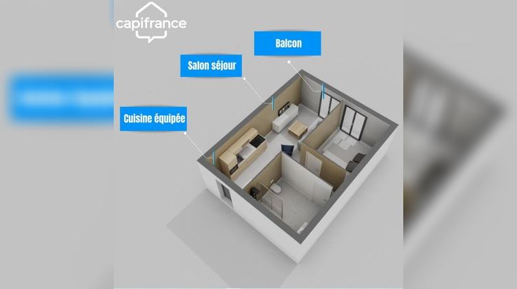 Ma-Cabane - Vente Appartement BEAUCOURT, 34 m²