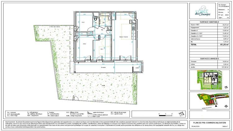 Ma-Cabane - Vente Appartement BEAUFORT, 81 m²
