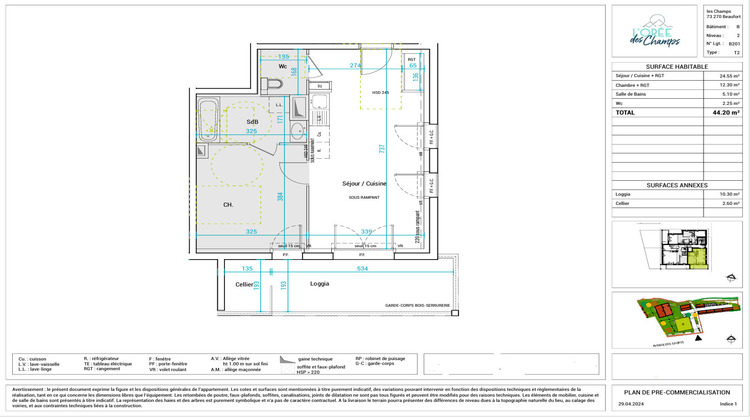 Ma-Cabane - Vente Appartement BEAUFORT, 44 m²